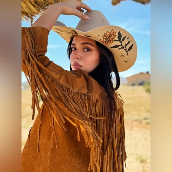 Wild as Heck Hats - The Presley Western 100% Australian Wool display picture 3